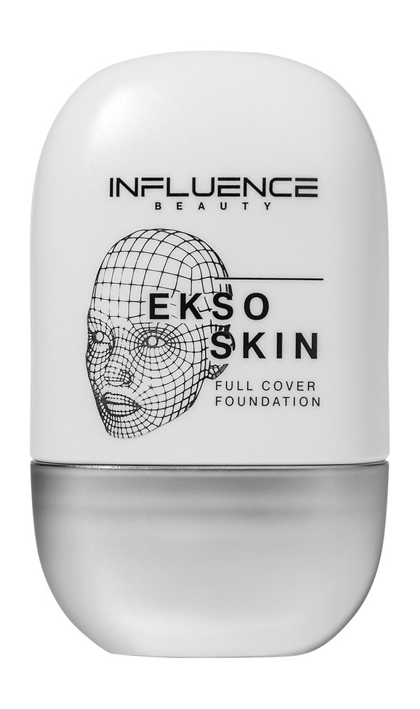 INFLUENCE BEAUTY Тональная основа с высокой степенью покрытия Ekso Skin, 43 г, 03 Светло-бежевый  #1