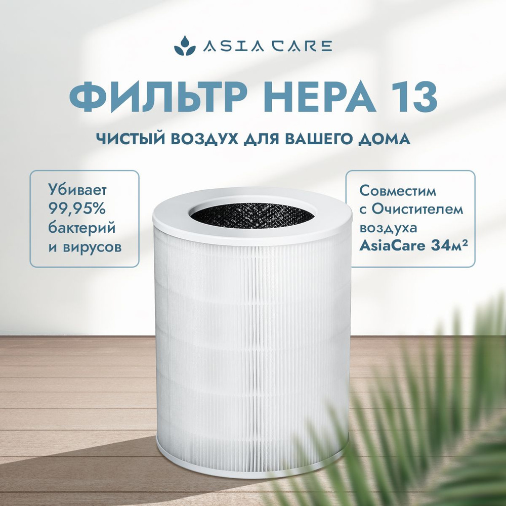 Фильтр для очистителя воздуха для дома AsiaCare, 34 кв.м #1