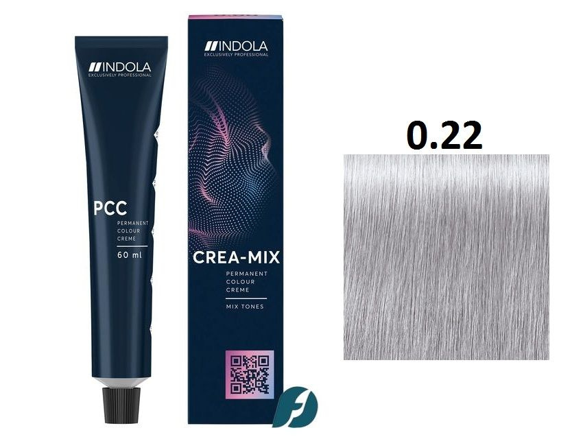 Indola Professional Permanent Caring Color CREA-MIX 0.22 Стойкая крем-краска для волос перламутровый, #1