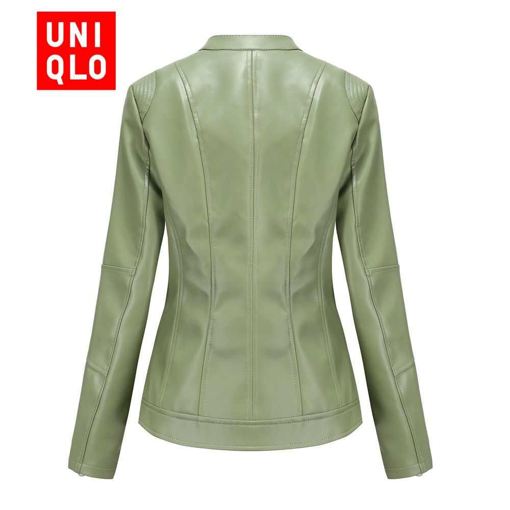 Куртка кожаная Uniqlo #1