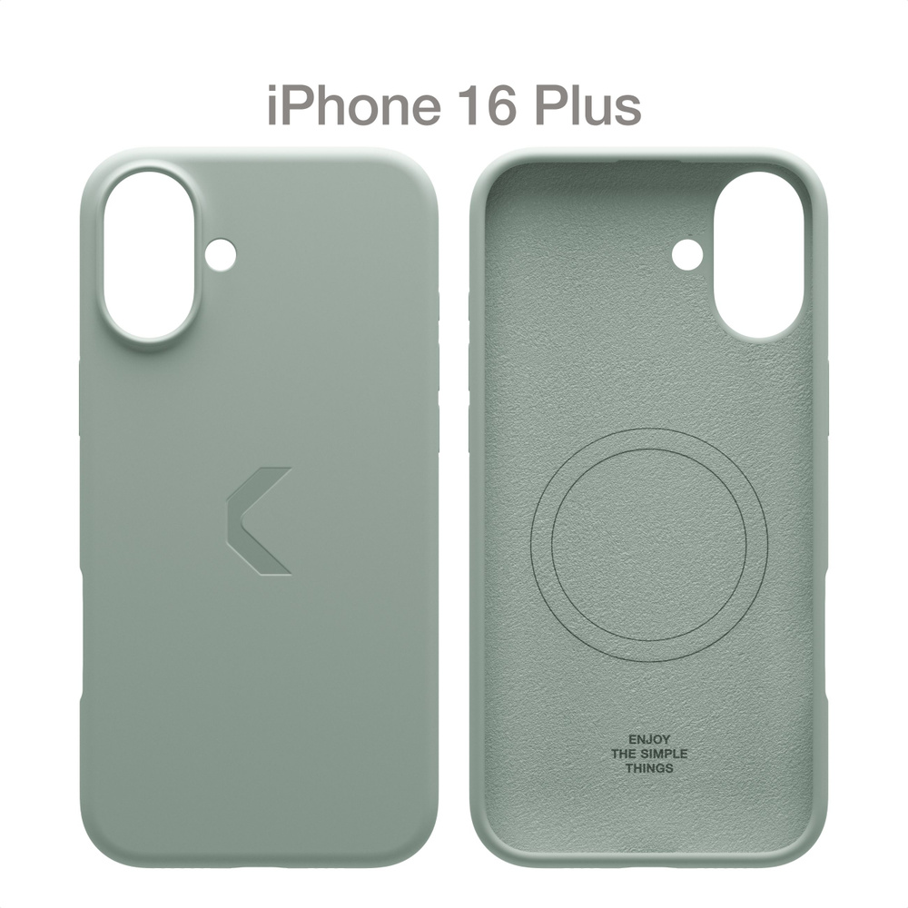 Силиконовый чехол COMMO Shield Case для Apple iPhone 16 Plus с поддержкой беспроводной зарядки, Commo #1