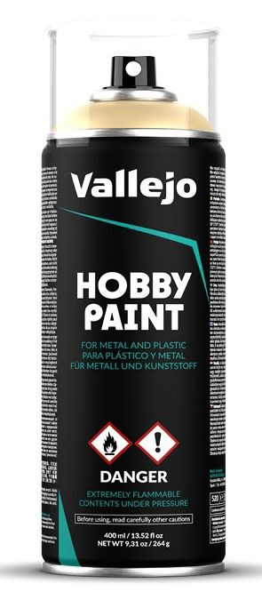 Аэрозольная краска-спрей Vallejo серии Aerosol - Bone White (400 мл) #1