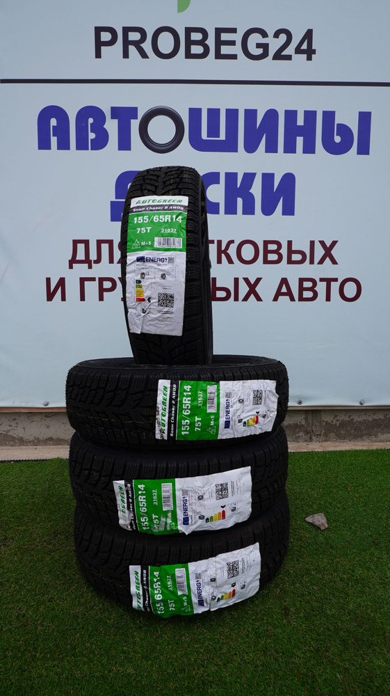 Autogreen Snow Chaser 2 AW08 Шины  зимние 155/65  R14 75T Нешипованные #1