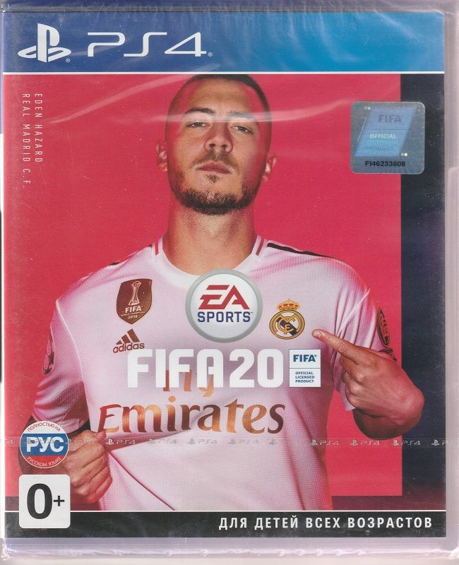 Игра Fifa 20 (Русская обложка) (PlayStation 4, Русская версия) #1