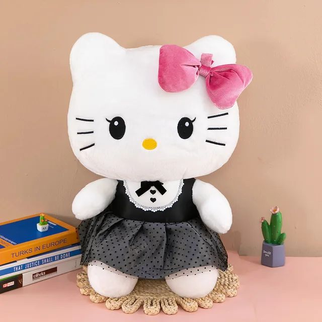 Мягкая игрушка кошка Hello kitty для девочек милая красивая 30 см  #1