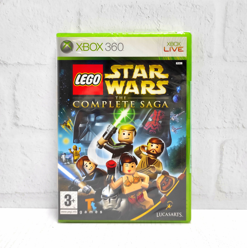 LEGO Star Wars The Complete Saga ENG Видеоигра на диске Xbox 360 #1