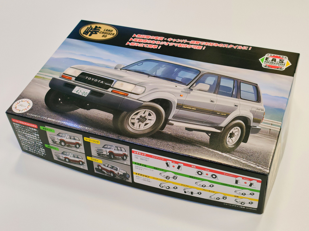 Toyota Land Cruiser 80 Сборная модель Fujimi FU04747 1/24 #1