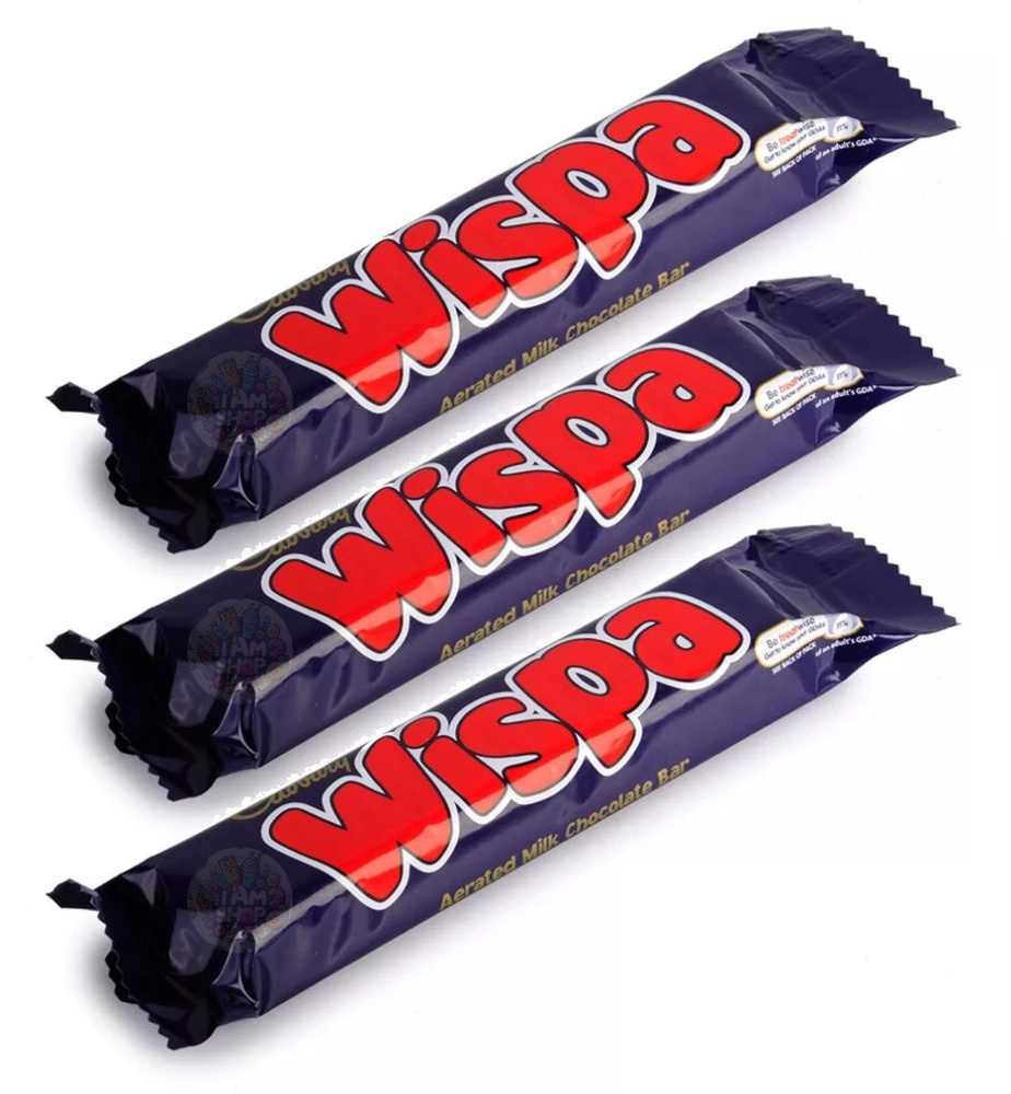 Шоколадный батончик Wispa 3 уп по 39 г, Великобритания #1