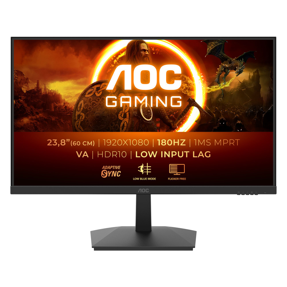 AOC 24" Монитор 24G15N2, черный #1