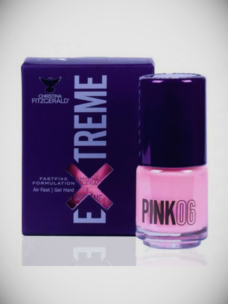 Christina Fitzgerald Extreme Pink 06 Лак для ногтей - PINK 06 15 мл #1