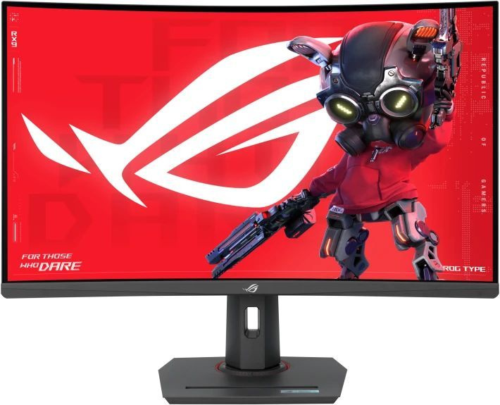 ASUS 31.5" Монитор ASUS ROG Strix XG32WCS, 2560x1440, 180 Гц, VA, LED, 3500:1, 400 Кд/м, черный, черный #1