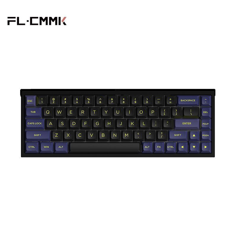 FL.Esports Игровая клавиатура беспроводная fl680, (Gateron G Pro White), Английская раскладка, черный, #1