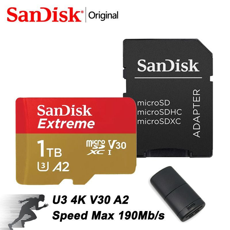 SanDisk Карта памяти Extreme 1 ТБ  (SDSQXAV-1T00) #1