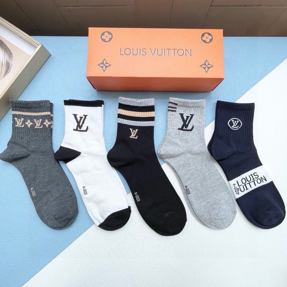 Носки Louis Vuitton Socks, 5 пар #1