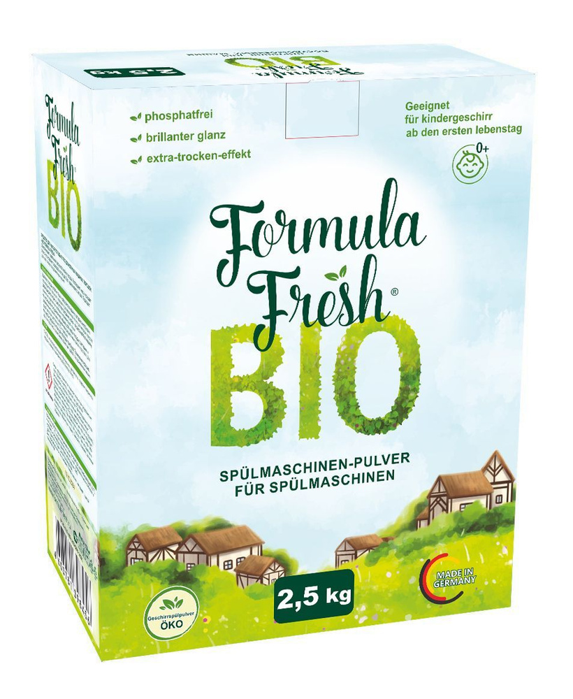 Порошок для посудомоечных машин Bio Formula Fresh бесфосфатный 2.5 кг  #1