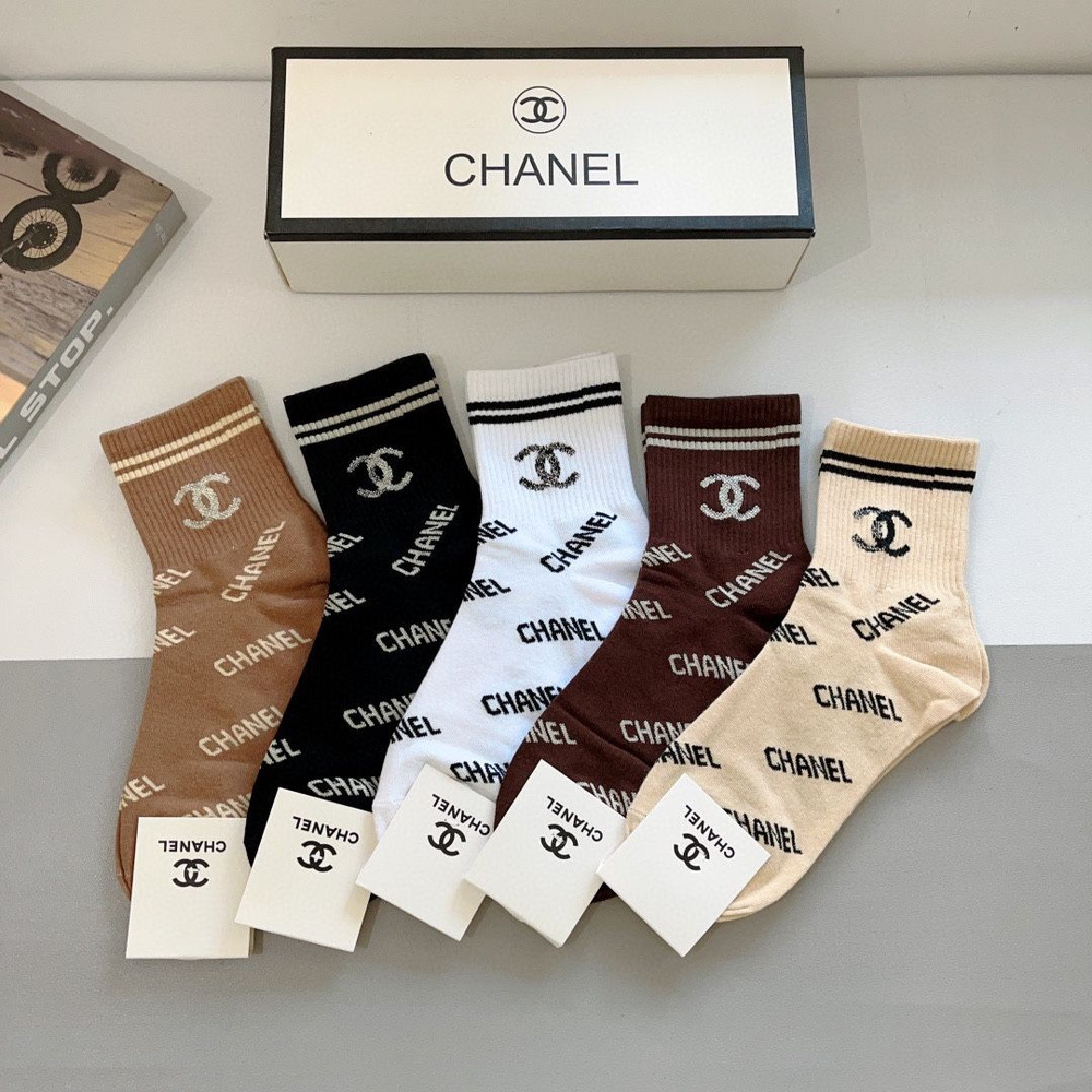 Носки Chanel Socks, 5 пар #1