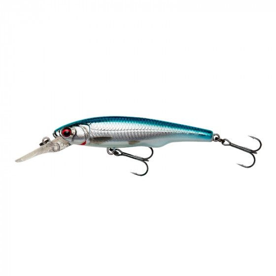 Воблер Savage Gear Gravity Twitch MR 9.5см 15гр SP цв. Blue Chrome / уловистая универсальная приманка. #1