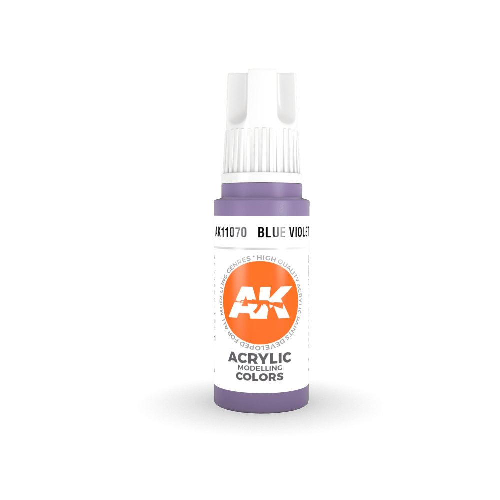 Краска акриловая AK INTERACTIVE Blue Violet 11070 17ml #1