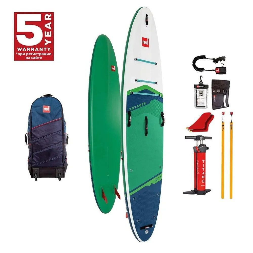 Доска SUP надувная RED PADDLE 12'6"x32" Voyager 2024 #1