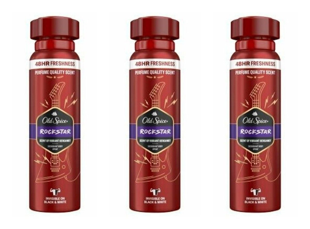 Old Spice Дезодорант мужской Rockstar, 150 мл, 3 шт #1