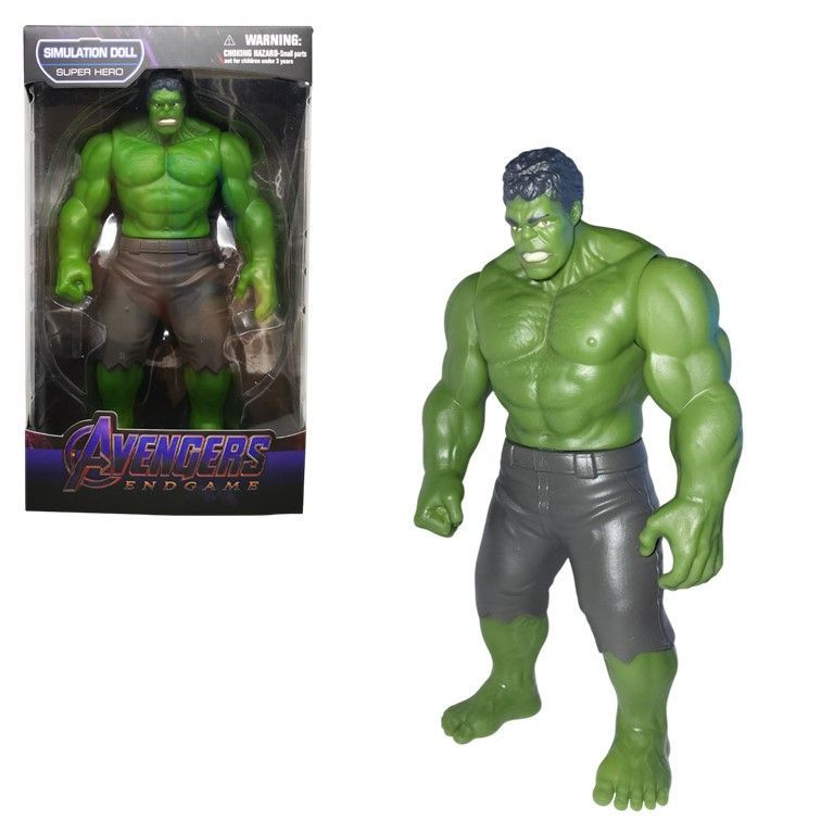 HRO-3323 Фигурка игрушка для мальчика Мстители Халк 22см., Супергерои Marvel Avengers Hulk  #1