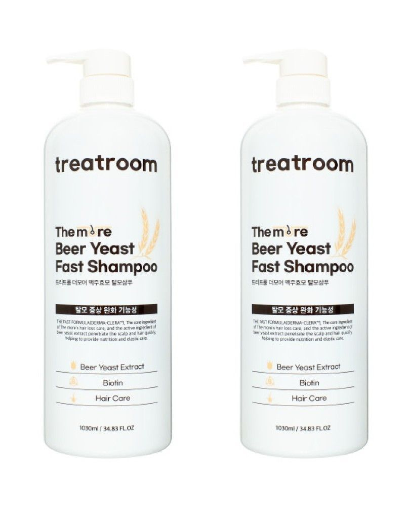 Treatroom Шампунь против выпадения волос The more Beer Yeast Anti Hair-loss Shampo, с экстрактом пивных #1