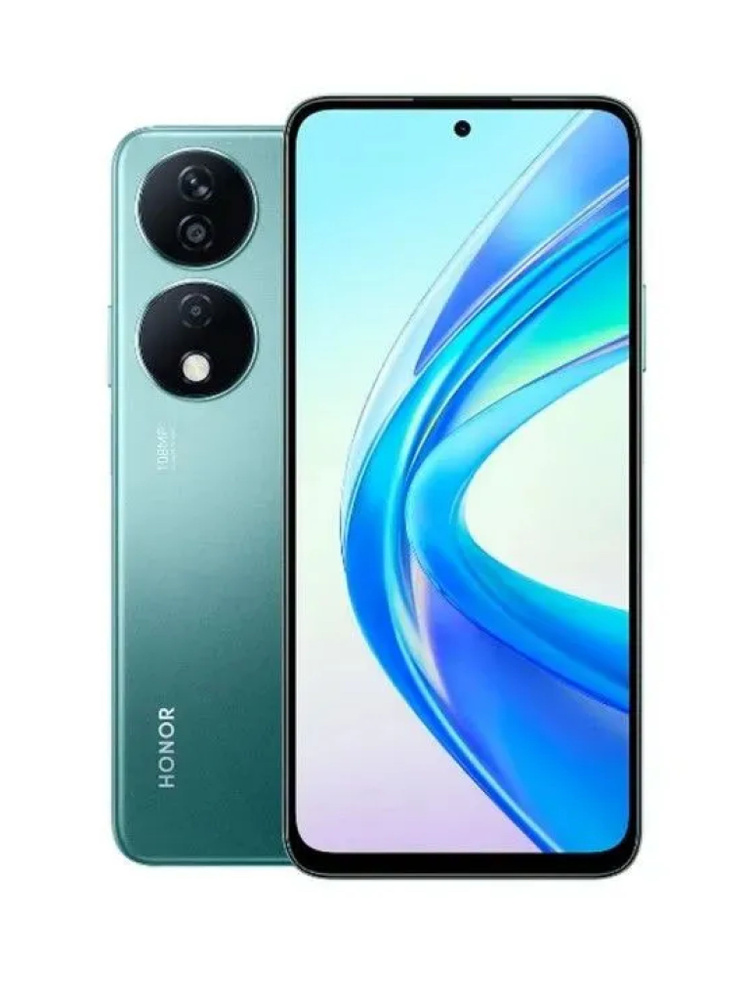 Honor Смартфон X7b Global 8/128 ГБ, зеленый #1