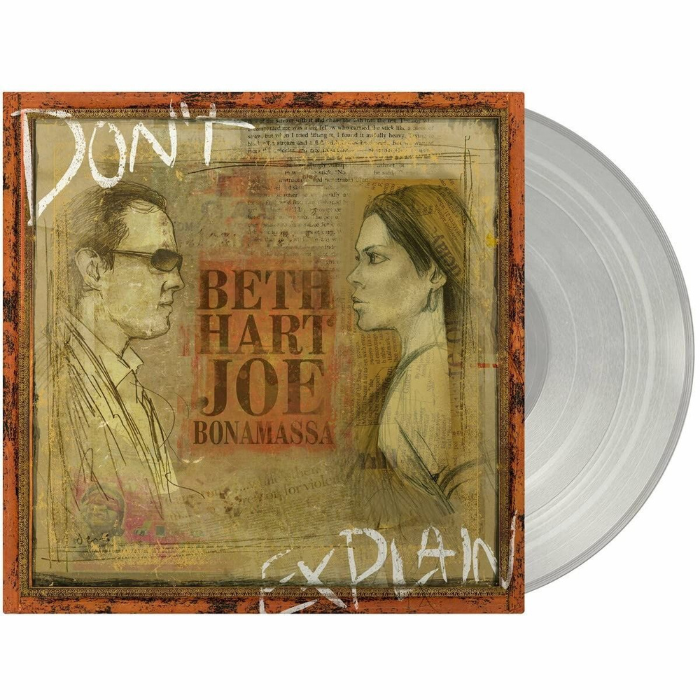 Виниловая пластинка BETH HART & JOE BONAMASS Don't Explain, LP (180 Gram Transparent Vinyl), 0810020506501 #1