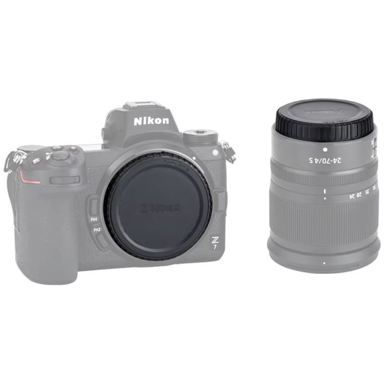 Крышки для Nikon Z-mount / JJC L-RNZ (Задняя крышка для объектива + заглушка для корпуса камеры)  #1