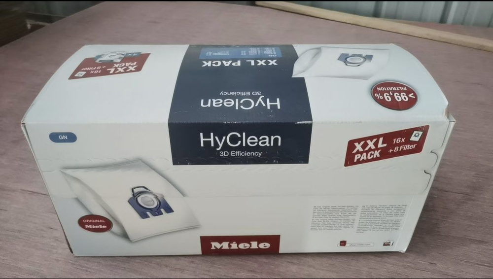 Мешки пылесборники синтетические Miele GN HyClean 3D Efficiency для пылесосов серии S800-S858, Classic #1