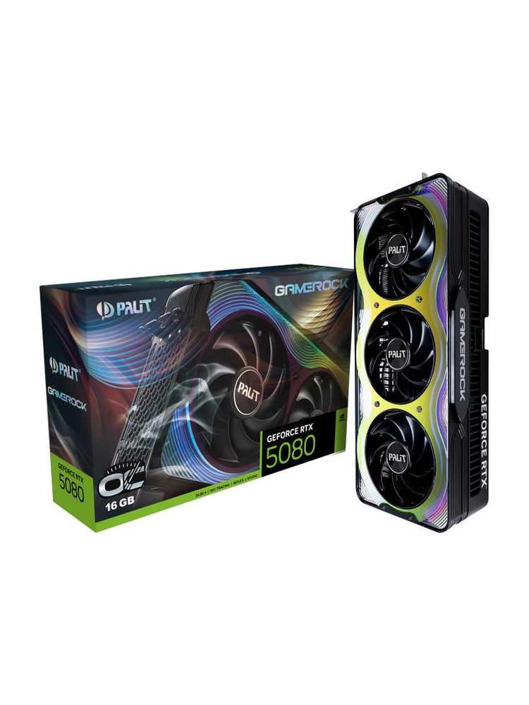 Palit NE75080T19T2-GB2030G Видео карта Palit GeForce RTX 5080