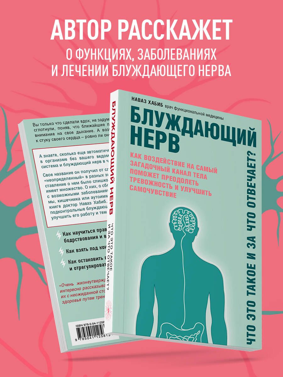 Блуждающий нерв. Что это такое и за что отвечает? | The Vagus Nerve: What It Is and What It Controls - Ozon image 1