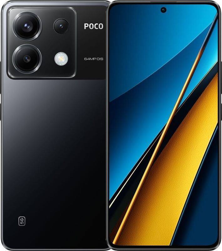 Poco Смартфон X6 5G 12/256 ГБ, черный #1