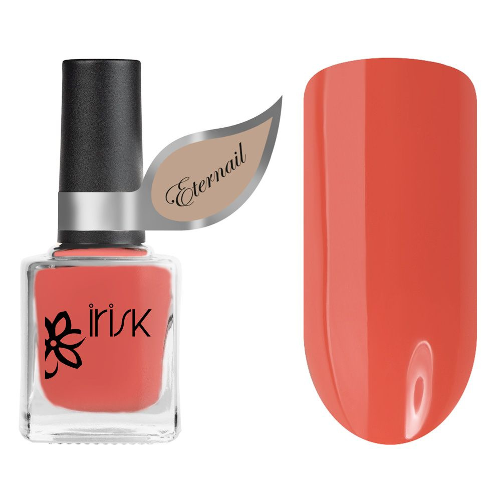 IRISK Лак для ногтей, для маникюра, для педикюра на гелевой основе ETERNAIL MINI WINE, оранжевый , 8 #1