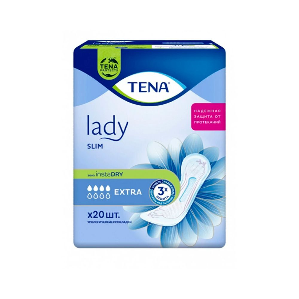 Прокладки урологические женские Tena Lady Slim Extra, 20 шт. #1