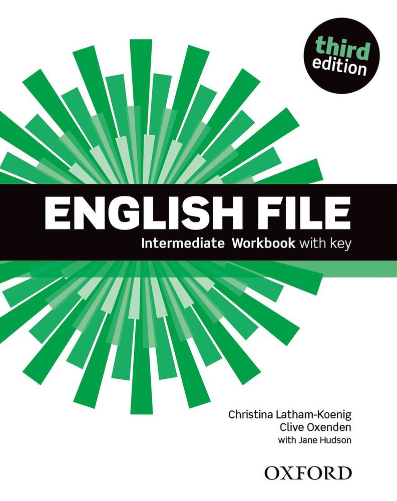 English File. Third Edition. Intermediate. Workbook with key / Рабочая тетрадь | Hudson Janet  #1