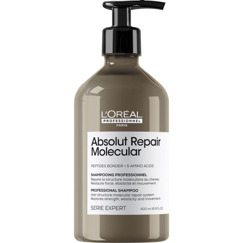 Loreal Professional ABSOLUT REPAIR MOLECULAR Шампунь для молекулярного восстановления волос 500ml  #1