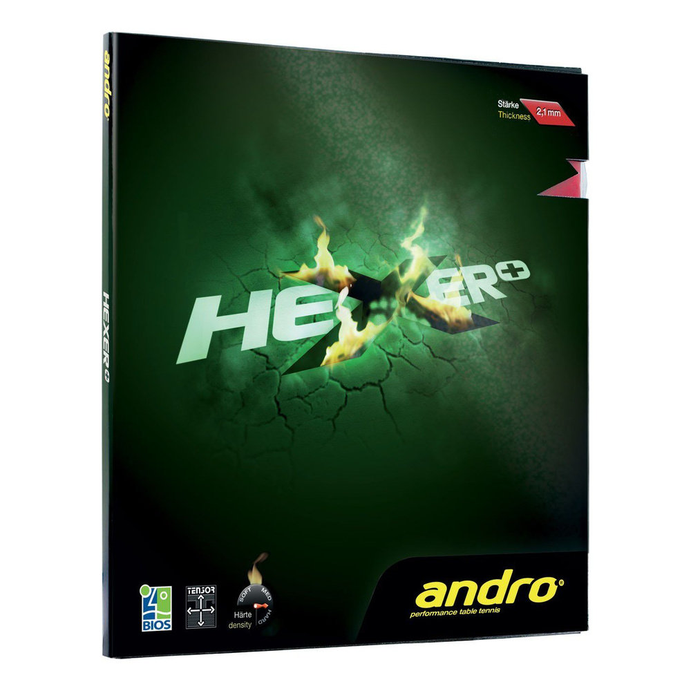 Накладка Andro Hexer Plus, черная 2.1 #1