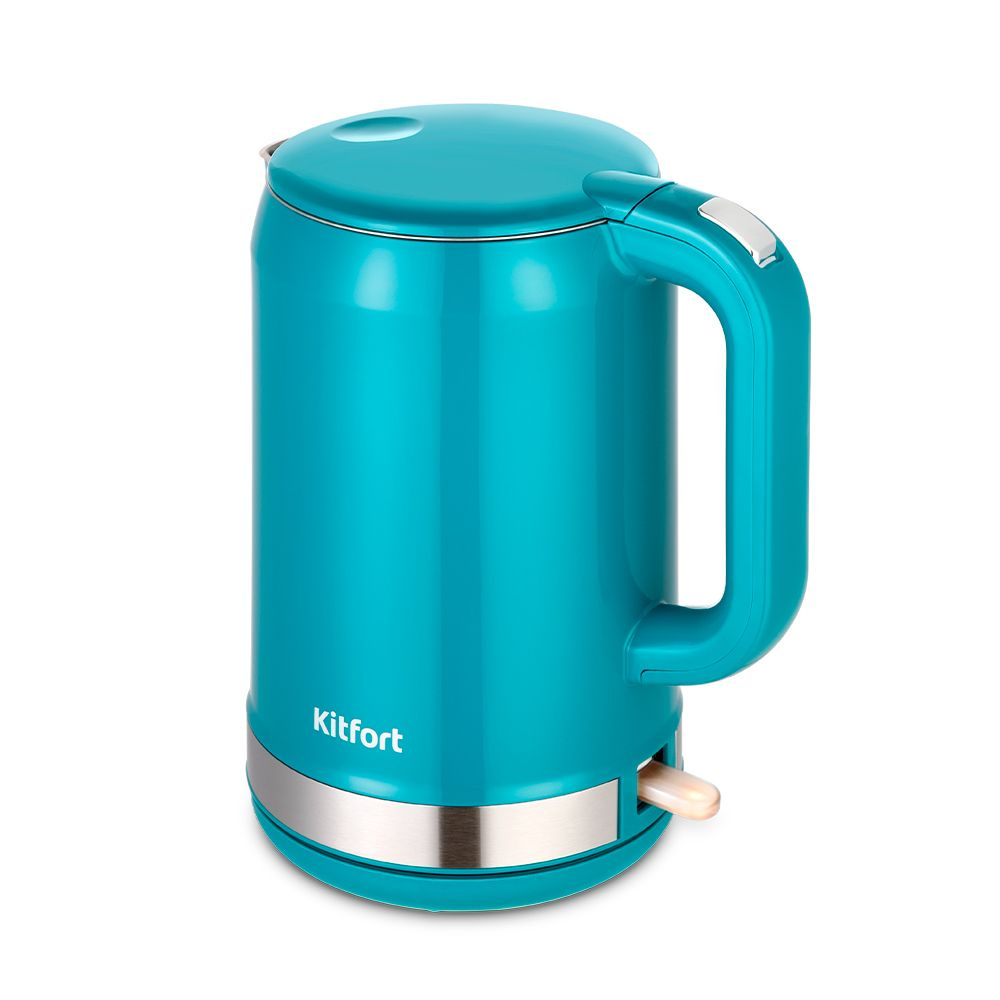 Kitfort Электрический чайник КТ-6649, бирюзовый #1