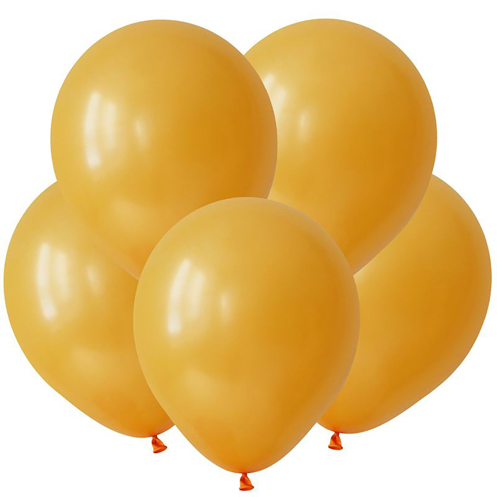 Воздушные шары 100 шт. / Цитрусовый, Пастель / 12,5 см #1