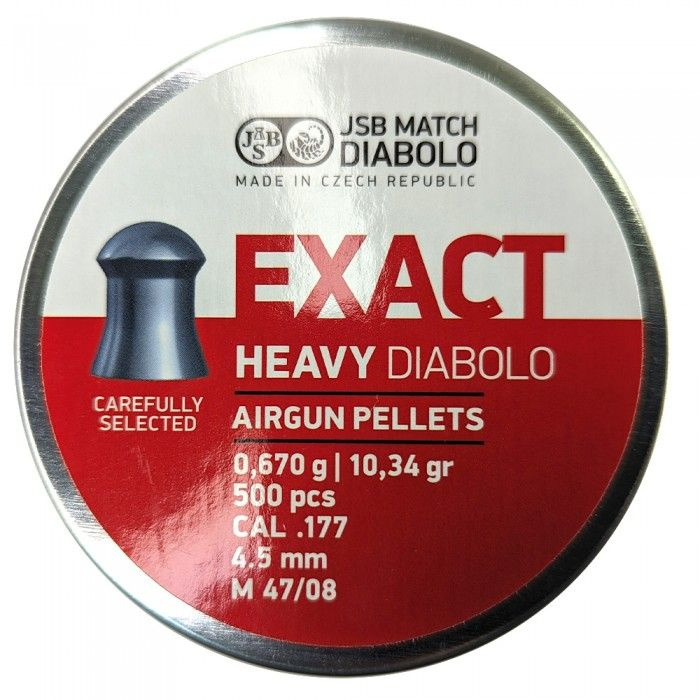 Пули для пневматики JSB Exact Heavy Diabolo 4,52 мм 0,67 г (500 шт) #1