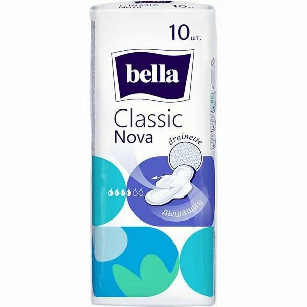 Прокладки женские гигиенические bella Classic Nova 10 шт. #1