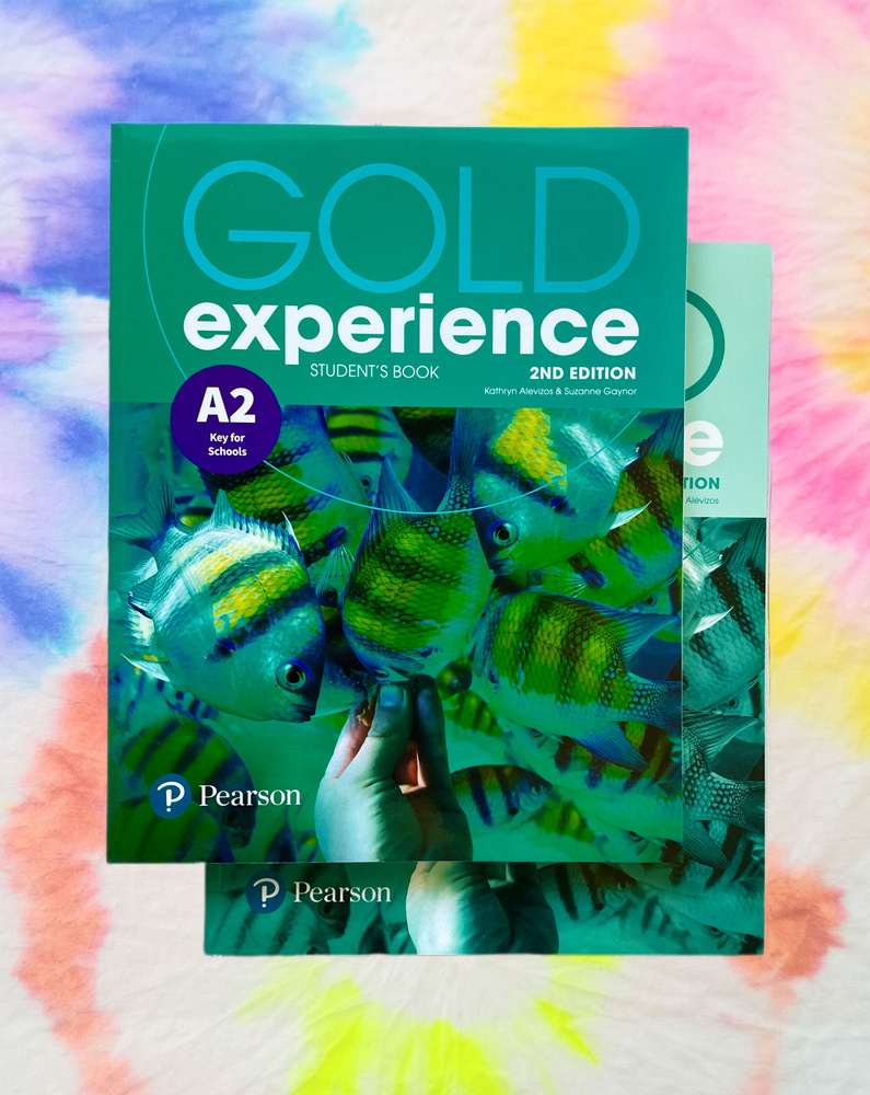 Gold Experience Second Edition A2 Учебник, рабочая тетрадь, код. #1