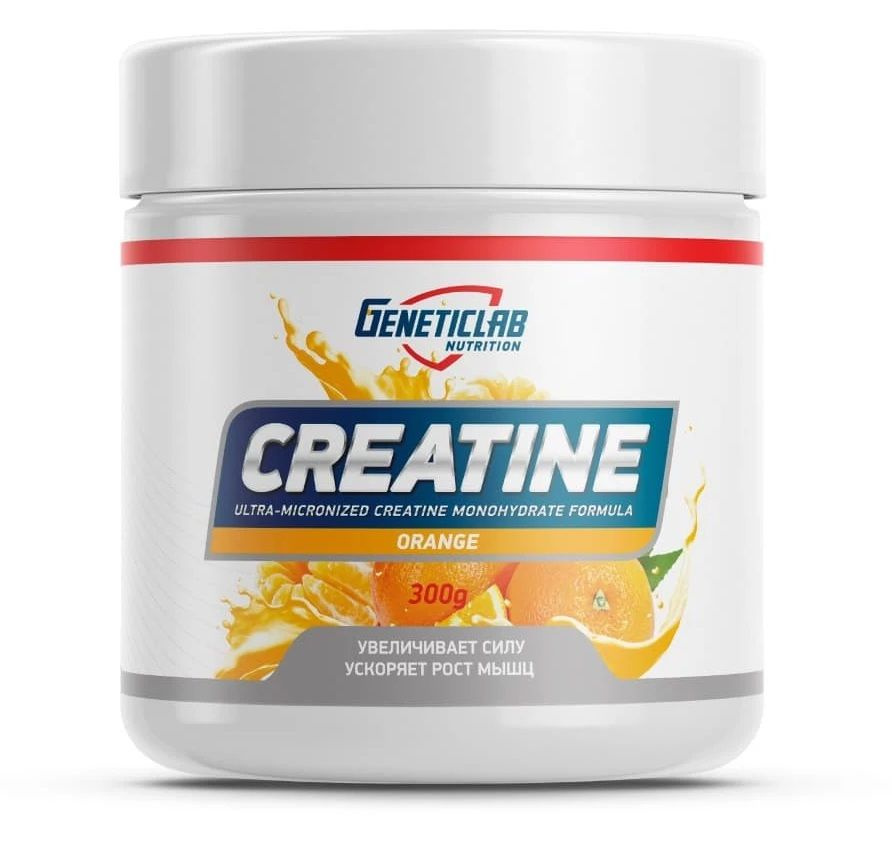 Geneticlab Creatine апельсин, 300 грамм #1