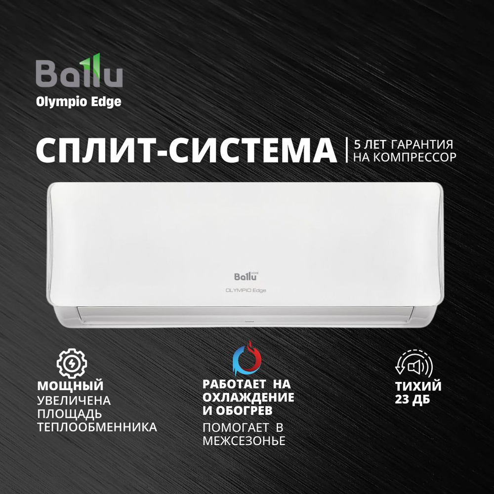 Сплит-система Ballu BSO-12HN8_22Y Olympio Edge on/off #1