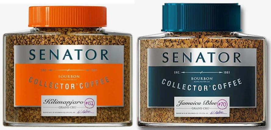 Кофе Senator растворимый 2 вида (Jamaica Blue 90 гр и Kilimanjaro 100 гр) по 1 штуке каждого  #1