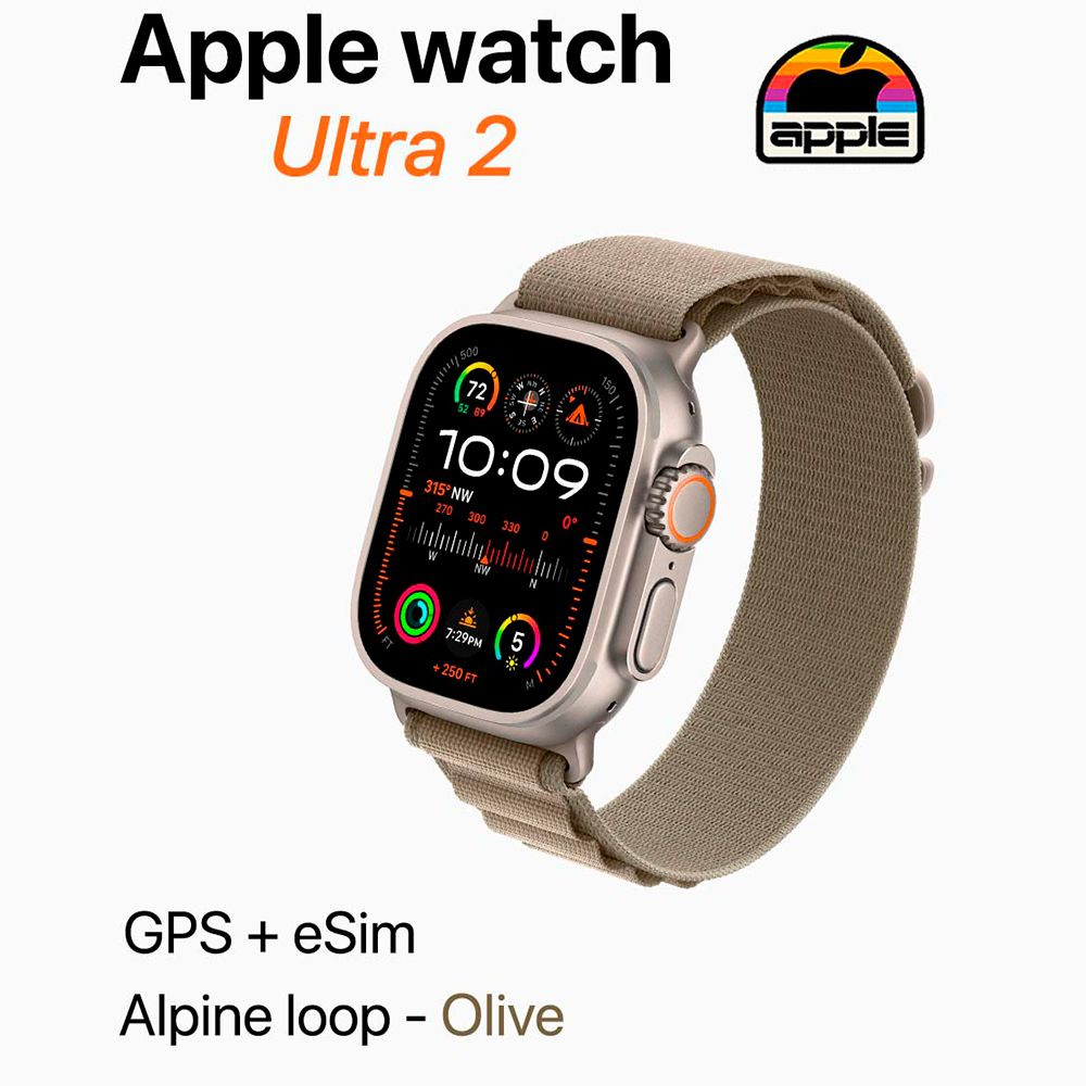 Watch Ultra 2 Alpine loop Olive GPS + Cellular #1