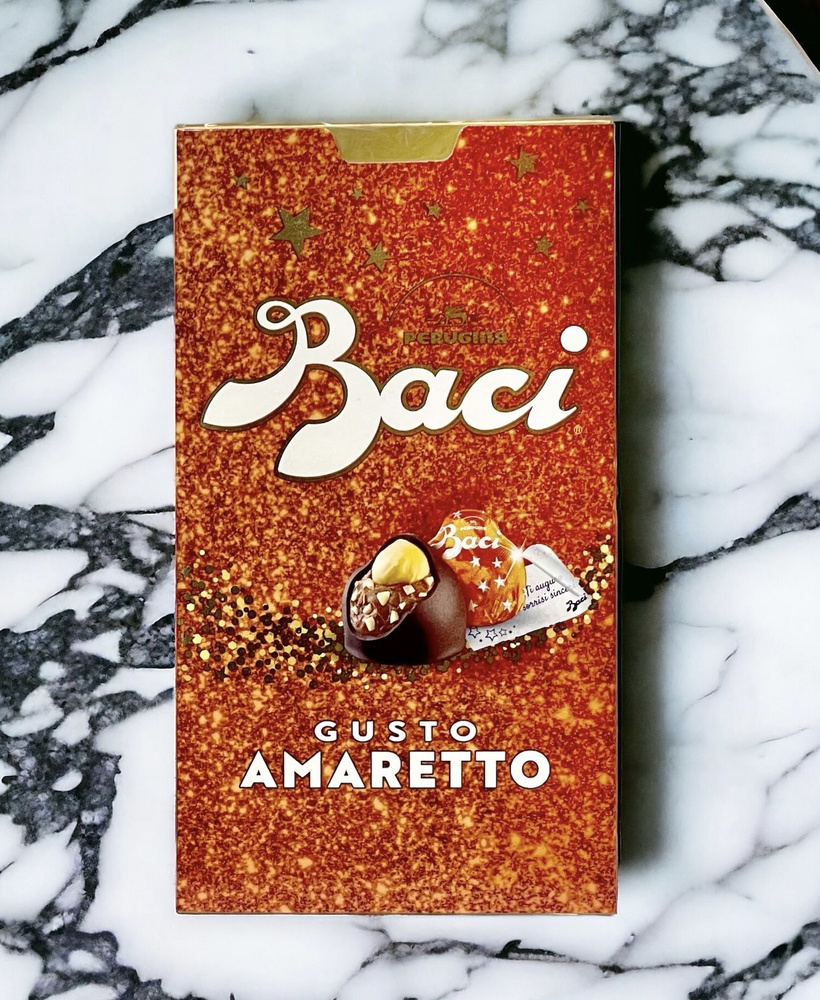 Шоколадные конфеты Baci Amaretto Truffles Box 150 г, Италия #1