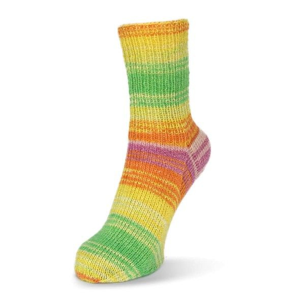 Носочная пряжа Rellana Flotte Socke Baumwolle Stretch Tutti Frutti (1411) #1