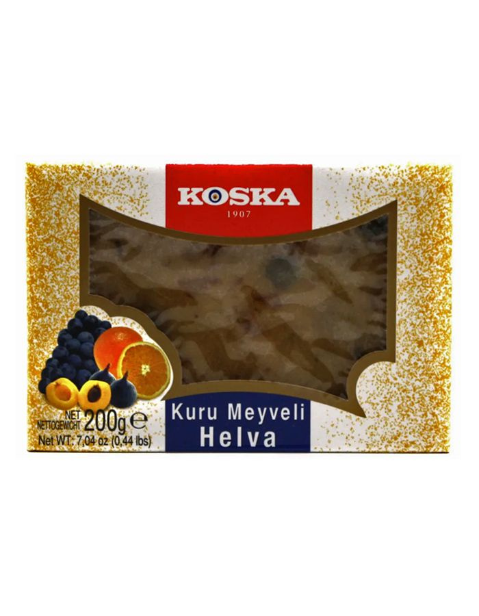 Koska Халва летняя кунжутная с сухофруктами, 200 гр #1